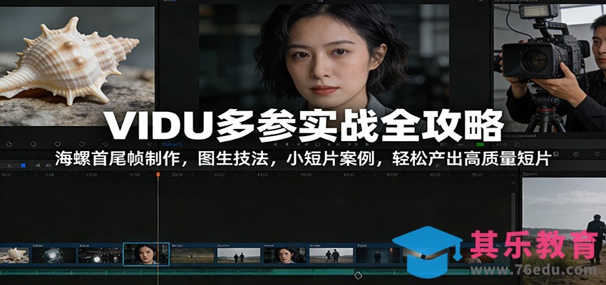 VIDU多参实战全攻略：海螺首尾帧制作，图生技法，小短片案例，轻松产出高质量短片-第1张图片-我要自学网