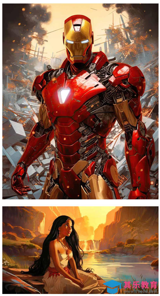 利用Midjourney AI人工智能轻松创作漫画插画教程,零基础创作完整漫画插画-第2张图片-我要自学网 利用Midjourney AI人工智能轻松创作漫画插画教程,零基础创作完整漫画插画-第2张图片-我要自学网