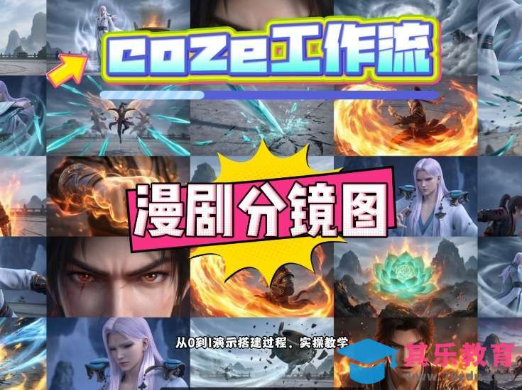 通过Coze工作流,制作《动漫分镜图》,两分钟制作完成25宫格分镜图,从0到1演示搭建过程,实操教学-第1张图片-我要自学网 通过Coze工作流,制作《动漫分镜图》,两分钟制作完成25宫格分镜图,从0到1演示搭建过程,实操教学-第1张图片-我要自学网