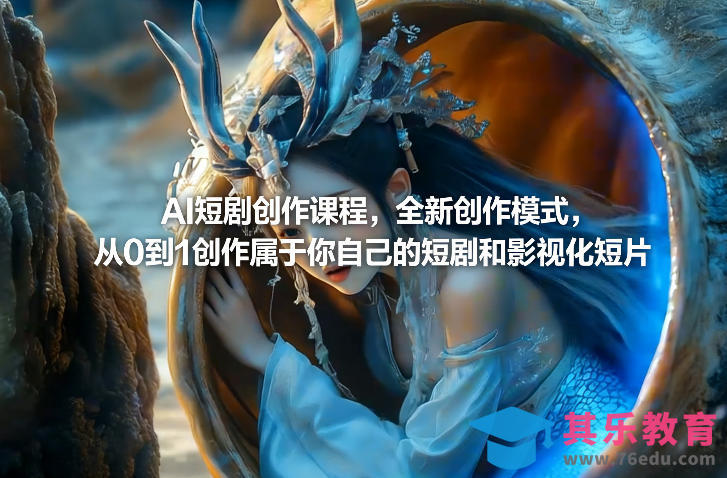 AI短剧创作课程,全新创作模式,从0到1创作属于你自己的短剧和影视化短片-第1张图片-我要自学网 AI短剧创作课程,全新创作模式,从0到1创作属于你自己的短剧和影视化短片-第1张图片-我要自学网