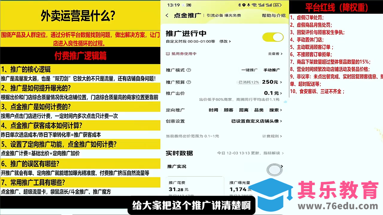 老黄·2026餐饮店铺外卖商家必修课-第2张图片-我要自学网