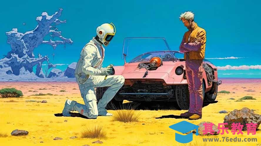 Midjourney AI漫画创作课，脚本构思、人物设计、排版合成，零基础创作完整漫画或系列插画-第8张图片-我要自学网