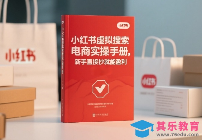 小红书​⁠‬​​⁠​‌​‬​⁠​‬‍‍‌​​​‬‌‍⁠​​​‌​⁠⁠​‬​​‬​​​​‌​‍虚拟搜索电商实操手册，新手直接抄就能盈利-第1张图片-我要自学网