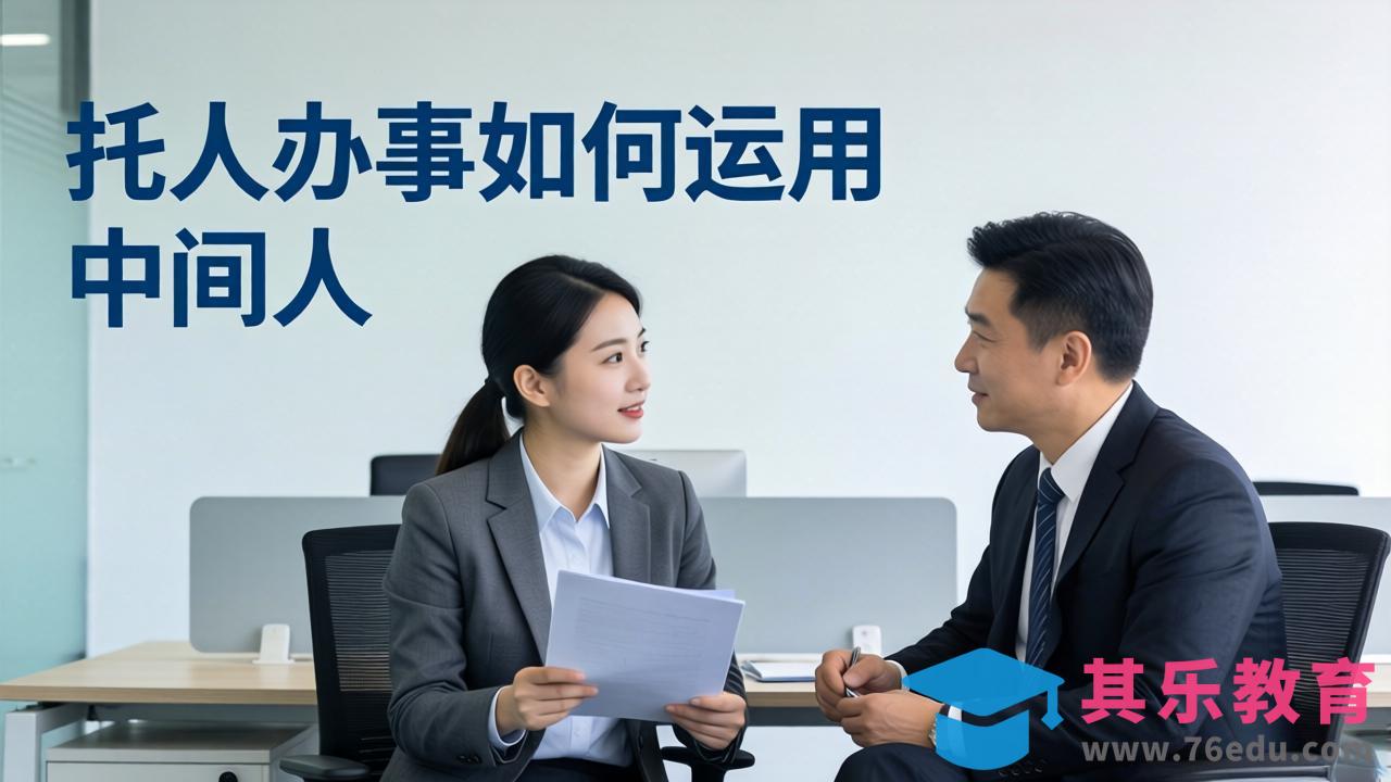 付费文章：托人办事如何运用中间人？-第1张图片-我要自学网