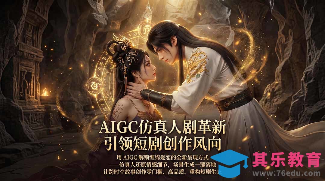 AIGC 仿真人短剧创作革新，解锁仙侠爱恋全新呈现，一键出高质场景，零门槛打造爆款剧集-第1张图片-我要自学网