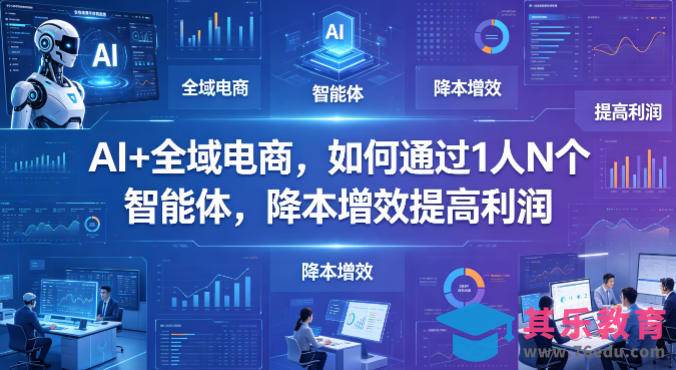 AI+全域电商，如何通过1人N个智能体，降本增效提高利润-第1张图片-我要自学网