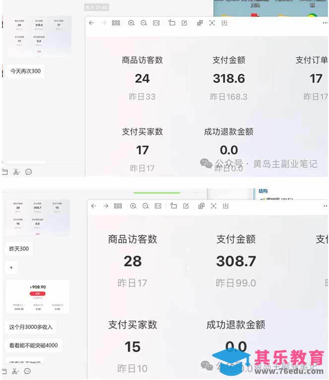 黄岛主小红书考题虚拟项目1.0：不用卷K12也能月入过万(价值2988的课程-第2张图片-我要自学网