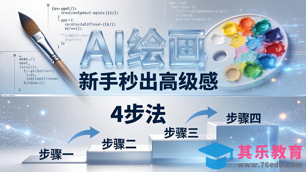 AI绘画入门别再硬磕了！即梦4步法：万能提示词公式+BRTR框架，新手秒出高级感-第1张图片-我要自学网