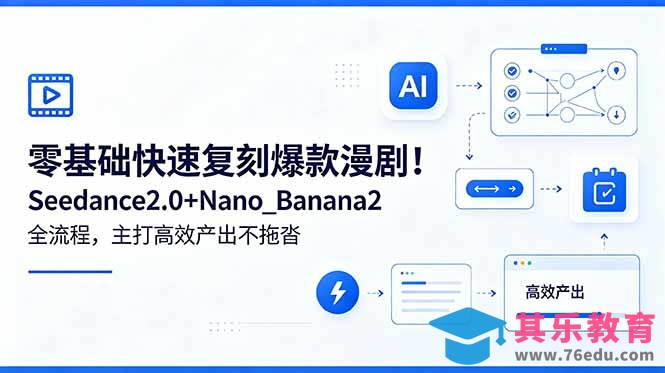 零基础快速复刻爆款漫剧！Seedance2.0+Nano_Banana2全流程，主打高效产出不拖沓-第1张图片-我要自学网