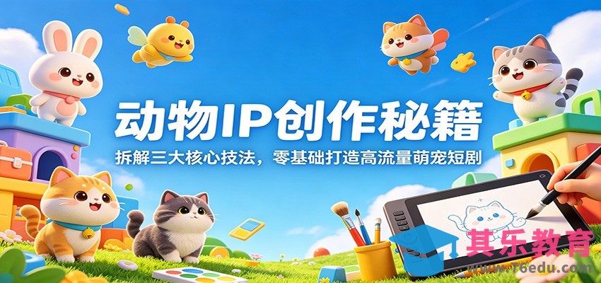 动物IP创作秘籍：拆解三大核心技法，零基础打造高流量萌宠短剧-第1张图片-我要自学网