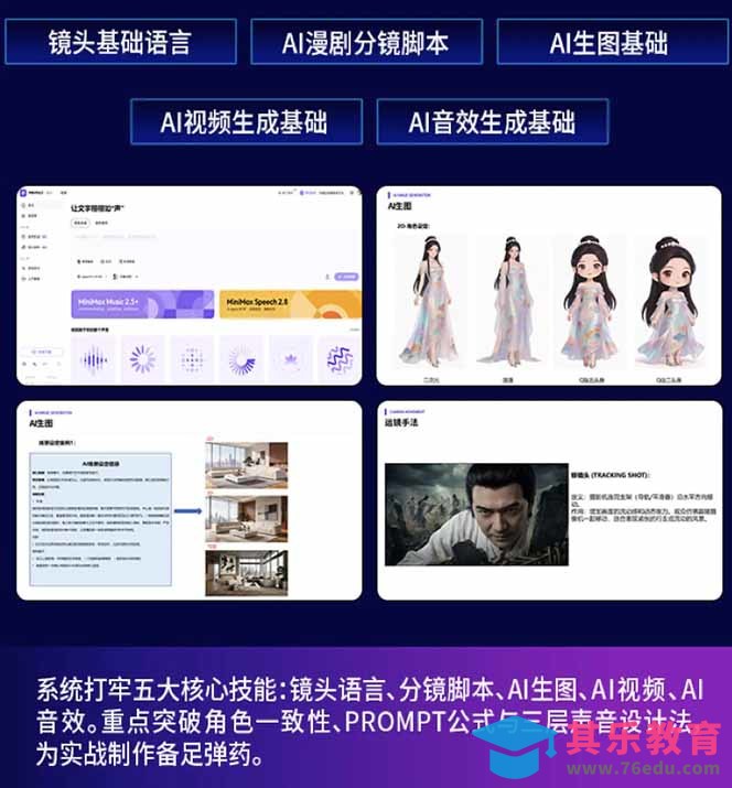 AI漫剧硬核课：巨日禄+豆包+即梦+可灵+Vidu+剪映：一套课玩转国产工具，低成本产出爆款漫剧-第2张图片-我要自学网