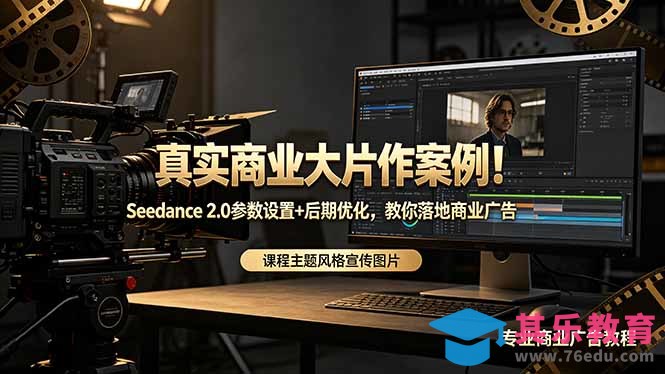 真实商业大片作案例！Seedance 2.0参数设置+后期优化，教你落地商业广告-第1张图片-我要自学网