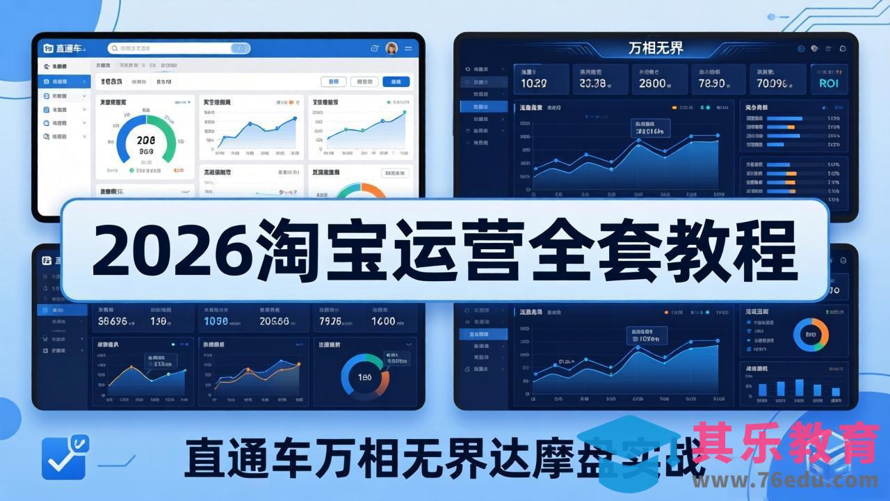 2026淘宝运营全套教程(更新5月8日-第1张图片-我要自学网