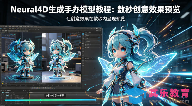 Neural4D生成手办模型教程，让创意效果在数秒内呈现预览-第1张图片-我要自学网