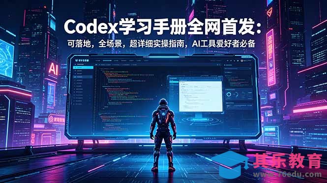 Codex学习手册全网首发:可落地,全场景,超详细实操指南,AI工具爱好者必备-第1张图片-我要自学网 Codex学习手册全网首发:可落地,全场景,超详细实操指南,AI工具爱好者必备-第1张图片-我要自学网