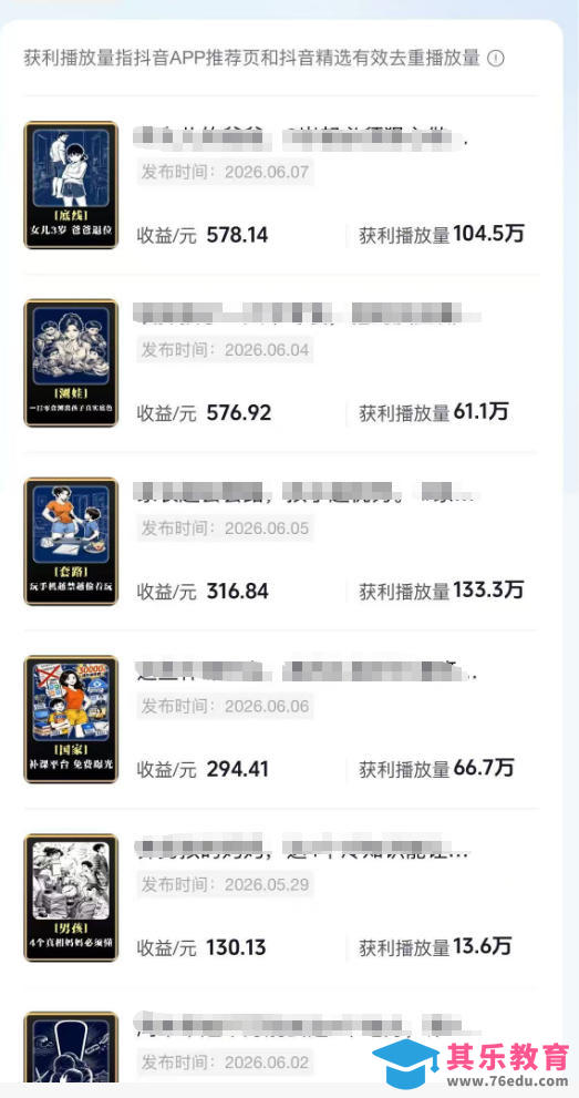 抖音某博主的育儿Ai视频全流程0-1实操,伙伴计划+分成计划+商单收徒等多种收益,日入300+-第2张图片-我要自学网 抖音某博主的育儿Ai视频全流程0-1实操,伙伴计划+分成计划+商单收徒等多种收益,日入300+-第2张图片-我要自学网