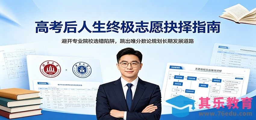 高考后人生终极志愿抉择指南：避开专业院校选错陷阱，跳出唯分数论规划长期发展道路-第1张图片-我要自学网