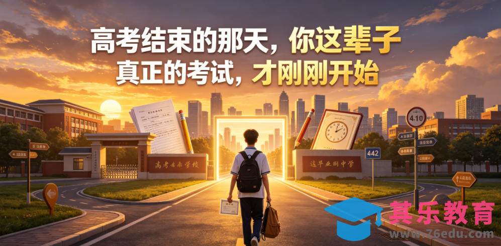 付费文章：高考结束的那天，你这辈子真正的考试，才刚刚开始-第1张图片-我要自学网