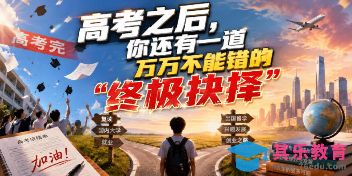 付费文章：高考之后，你还有一道万万不能错的“终极抉择”-第1张图片-我要自学网