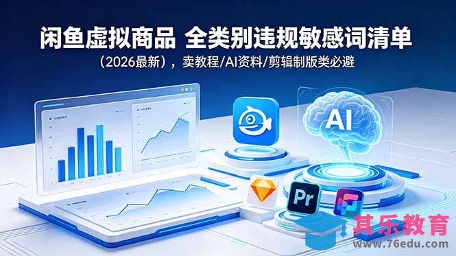 闲鱼虚拟商品 全类别违规敏感词清单(2026最新-第1张图片-我要自学网