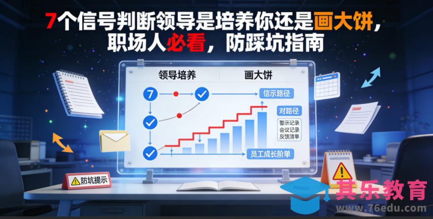 付费文章：7个信号判断领导是培养你还是画大饼，职场人必看，防踩坑指南-第1张图片-我要自学网