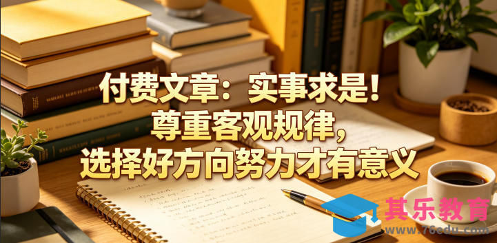 付费文章:实事求是!尊重客观规律,选择好方向努力才有意义-第1张图片-我要自学网 付费文章:实事求是!尊重客观规律,选择好方向努力才有意义-第1张图片-我要自学网