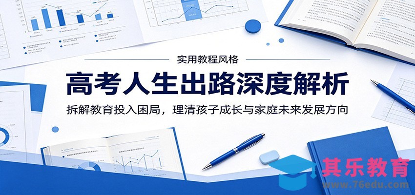 高考人生出路深度解析：拆解教育投入困局，理清孩子成长与家庭未来发展方向-第1张图片-我要自学网