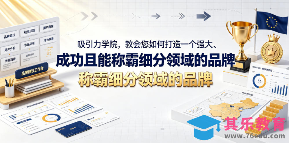 吸引力学院,教会您如何打造一个强大、成功且能称霸细分领域的品牌!【原创双语字幕】-第1张图片-我要自学网 吸引力学院,教会您如何打造一个强大、成功且能称霸细分领域的品牌!【原创双语字幕】-第1张图片-我要自学网