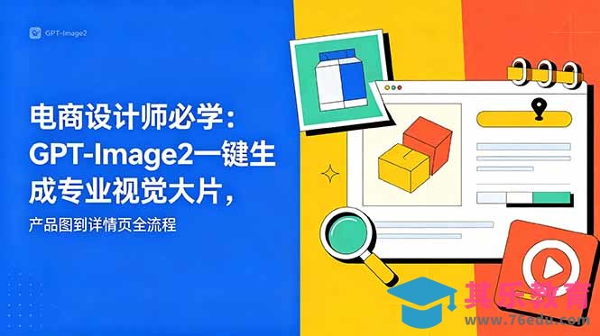 电商设计师必学-更新:GPT-Image2一键生成专业视觉大片,产品图到详情页全流程-第1张图片-我要自学网 电商设计师必学-更新:GPT-Image2一键生成专业视觉大片,产品图到详情页全流程-第1张图片-我要自学网