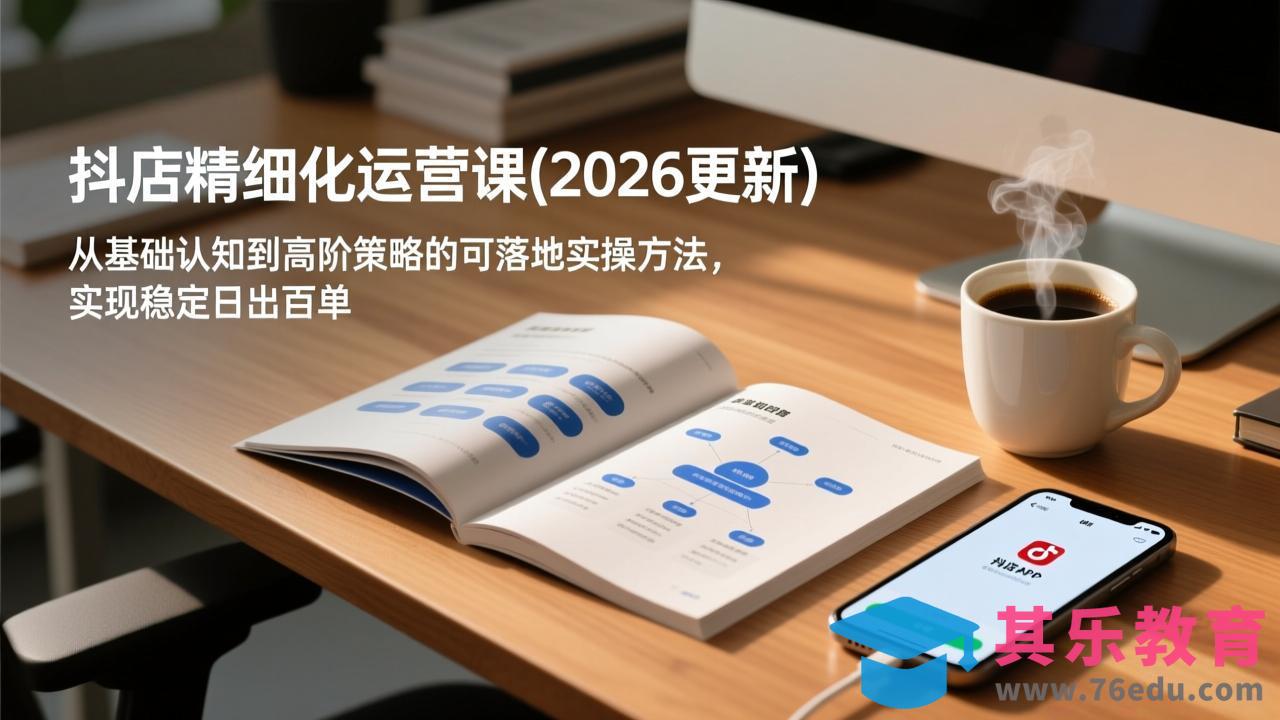 抖店精细化运营课(更新6月-第1张图片-我要自学网 抖店精细化运营课(更新6月-第1张图片-我要自学网