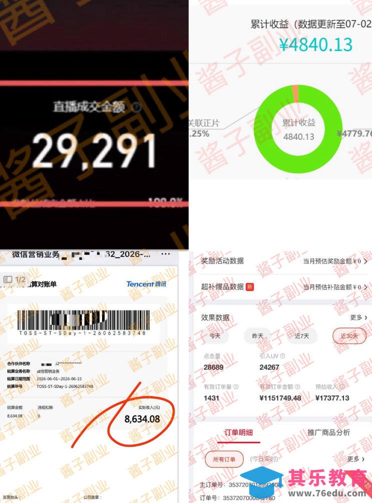 985十年互联网老兵亲测：2026年多个真实落地副业项目，手把手带你搭建被动收入管道(淘宝无人直播、TK拉新、代运营、CSGO……)【揭秘】-第2张图片-我要自学网