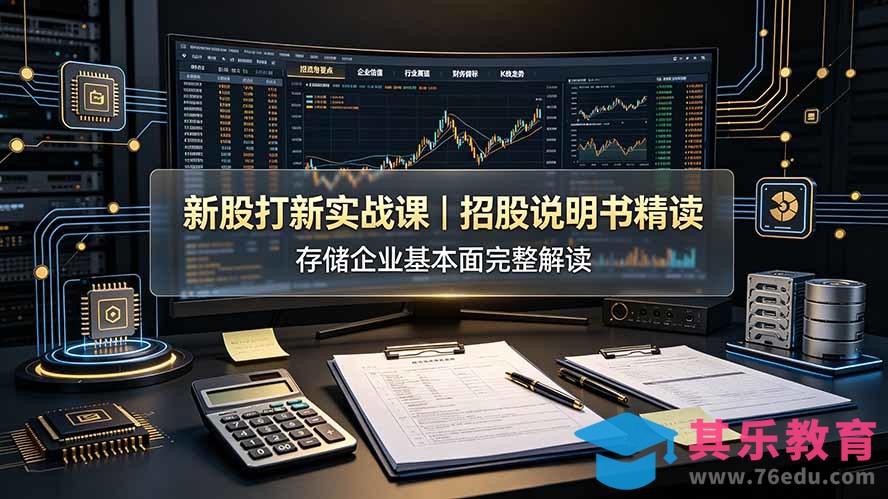 付费文章：新股打新实战课｜招股说明书精读，存储企业基本面完整解读-第1张图片-我要自学网